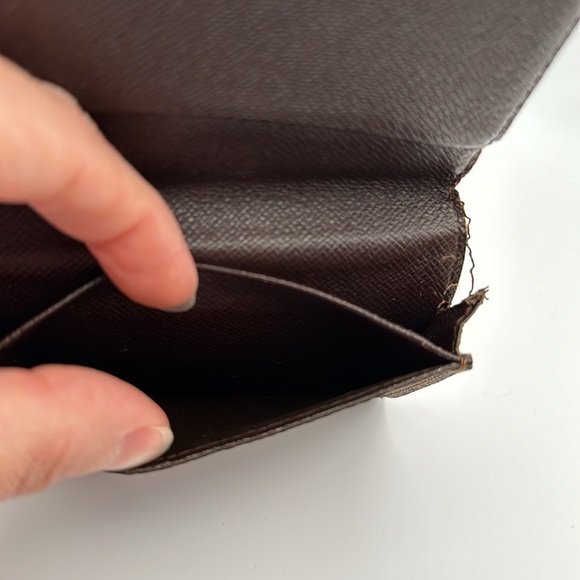 Louis Vuitton Damier Ebene card wallet - Picture 4 of 10